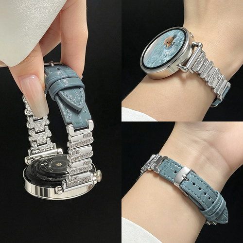 靓戴oppowatchx3mini表带金属皮