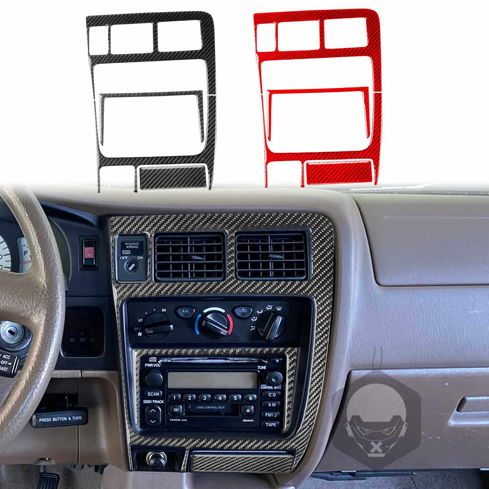 适用于丰田塔科马Tacoma 00-04碳纤维中控面板贴汽车内饰