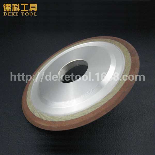 树脂金刚石双斜边合金砂轮 PSX 100*20*6*3 成型磨削