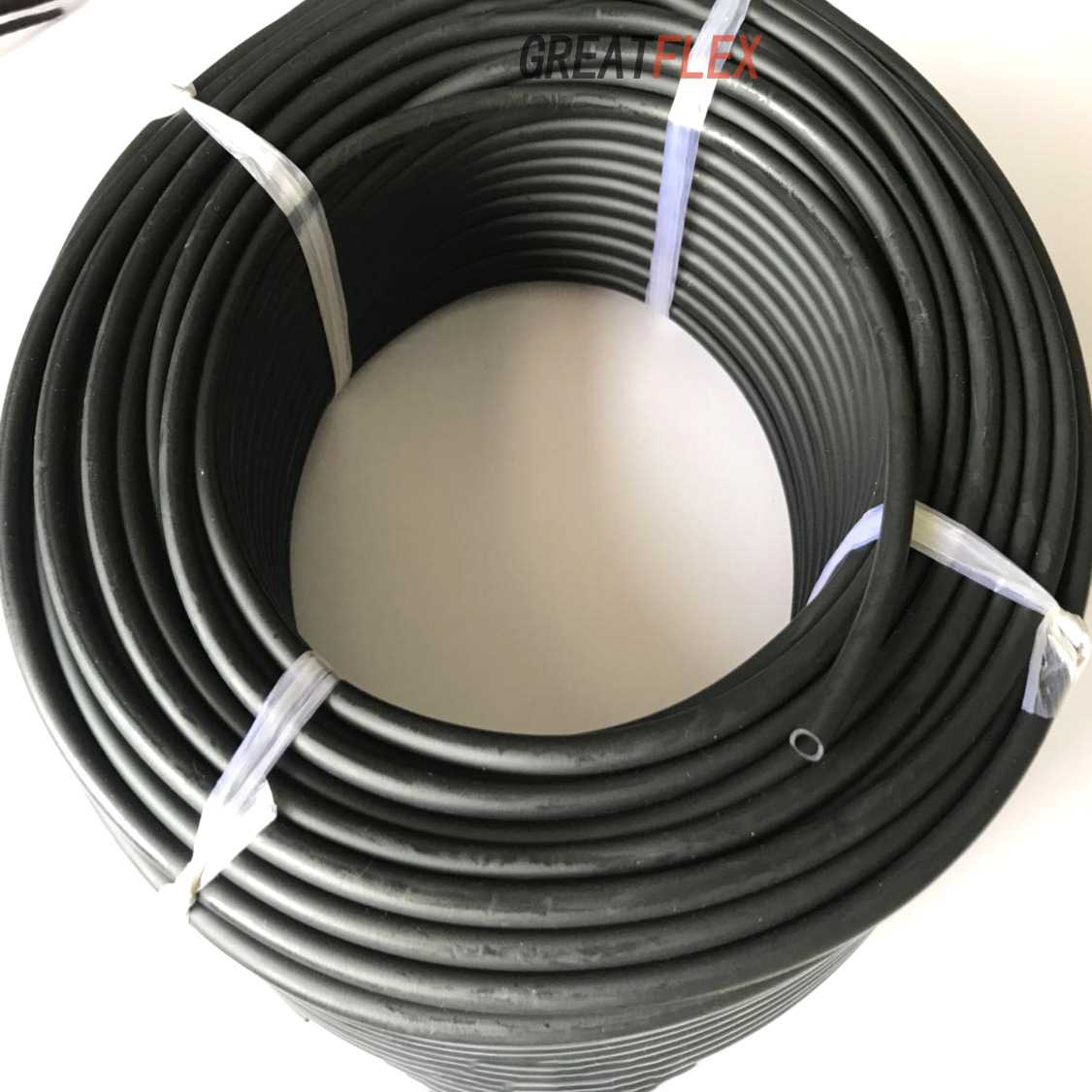 GREATFLEX黑色带编织干冰用橡胶软管耐超低温特种胶管RE10厂家