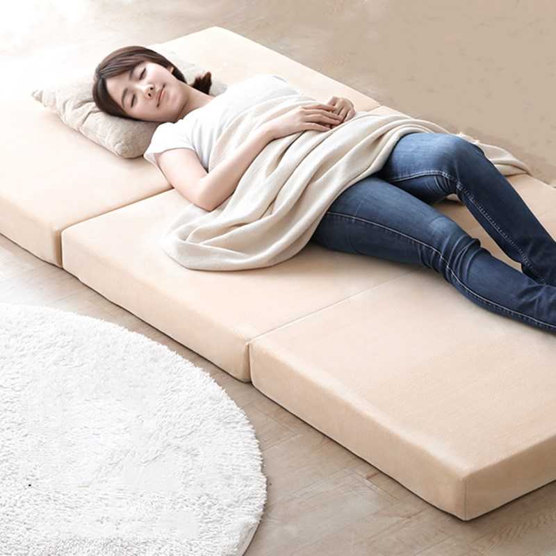 海绵床垫加厚地铺午睡垫子榻榻米飘窗垫学生宿舍单人可折叠海绵垫