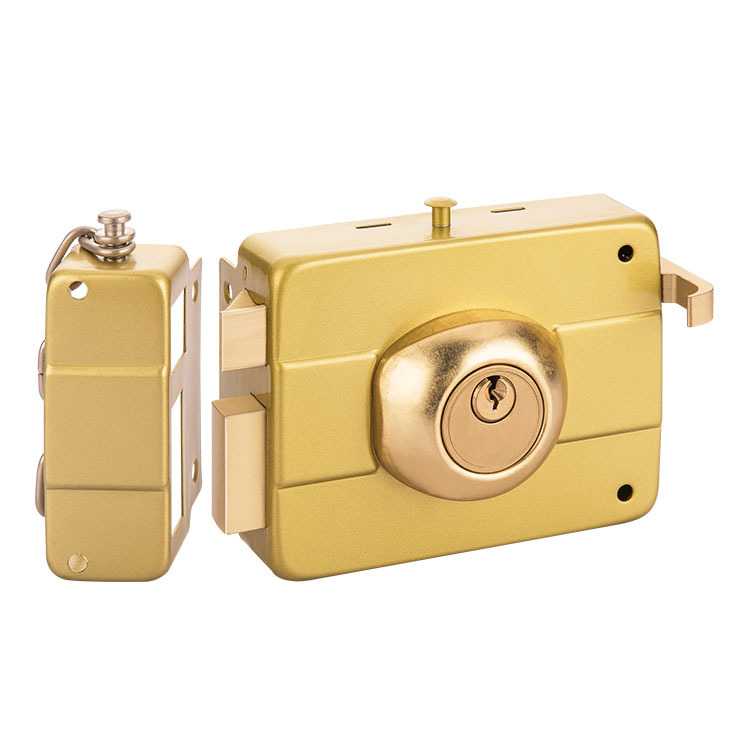 生产 供应南美市场老式外装门锁机械门锁牛头锁木门铁门通用锁