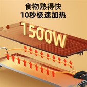 电烧烤炉家用烧烤架电烤盘炉子无C烟烤肉机烤串机架子电烤炉烧烤