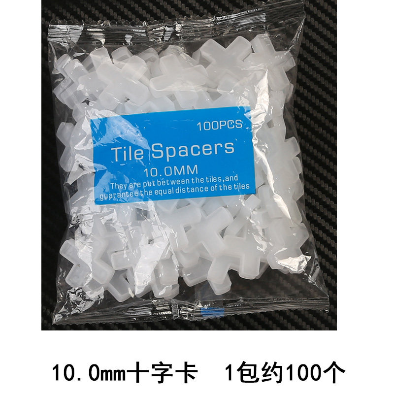 瓷砖卡子十字架1.5mm2mm地板砖塑料定位工具贴瓷砖留缝美缝十字卡