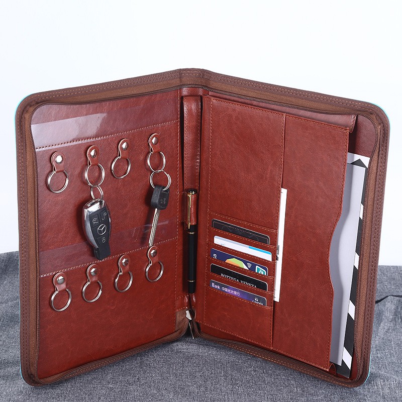 现货交房盒PU皮工具交房箱房产交付钥匙礼品盒楼盘交房包定Z制log