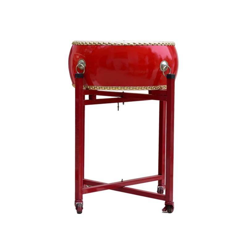 舞蹈课房打节奏鼓乐器教室t教学老师牛皮大红上课专用表演道具鼓