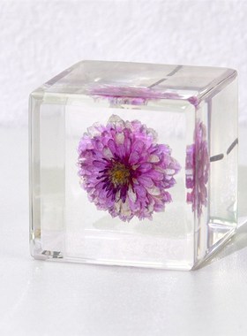 浪漫520礼物鲜花树脂冰封摆件送D女生女朋友闺蜜生日节日精美礼品