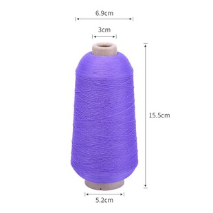 100d弹力锦纶线k密拷尼龙弹性瑜伽服锁边蓬松缝纫线200d锦纶高弹
