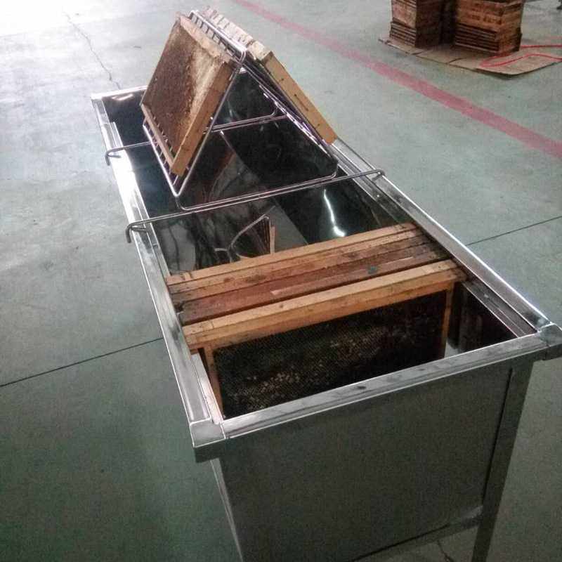 厂家直销 304不锈钢 蜂巢蜜脾架带过滤网巢脾搁置架开流蜜口