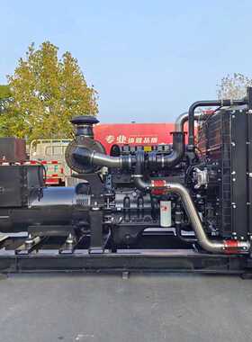 康明斯400KW发电机组工业工厂应急柴油发电机 移动低噪音式