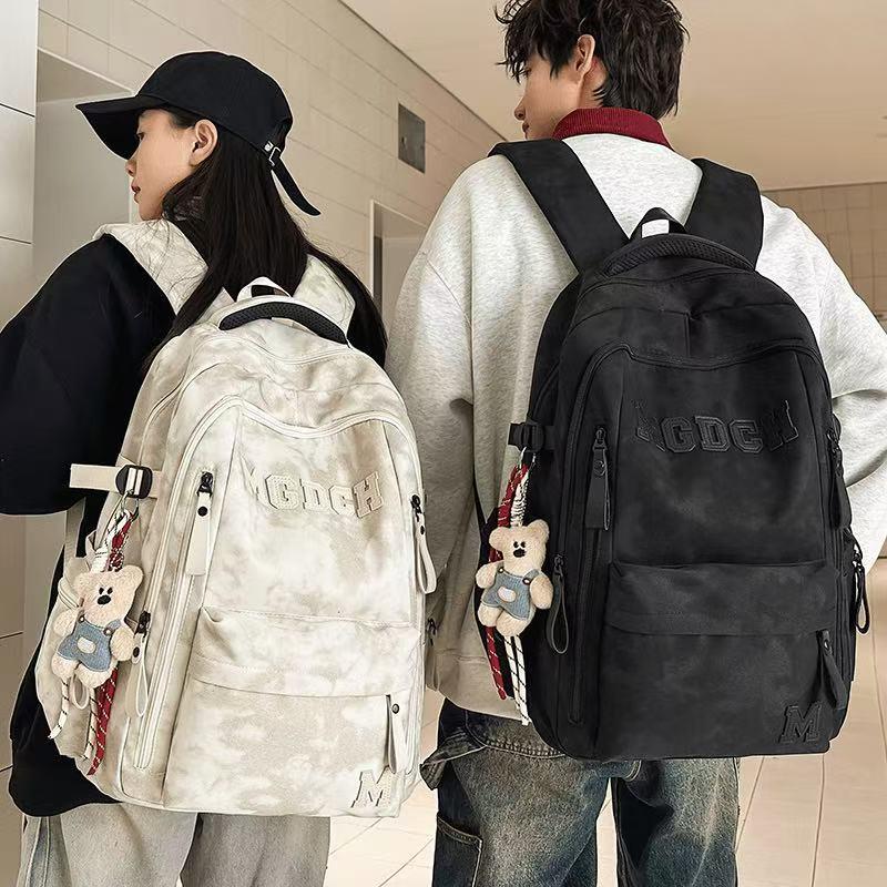哈弗状元高中学生减负大容量书包男款休闲旅行初中女生大学生背包