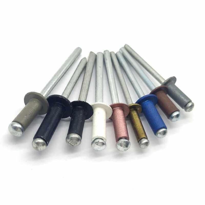 抽芯铆钉拉铆钉开口型圆头铝拉钉铝抽芯拉铆钉沉头铝铁抽心铝制