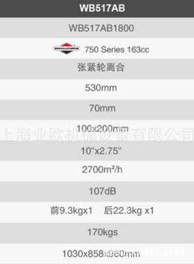 维邦WB517AB、WB516AH手推式草坪打孔机 汽油动力打孔机