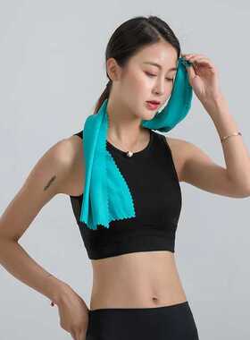 Quick Drying Cooling Towel Soft Breathable Chilly Sweat Abso