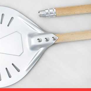 加长大号披萨铲12出炉饼子铲14寸面包比萨烘焙翻拌转移大铲子