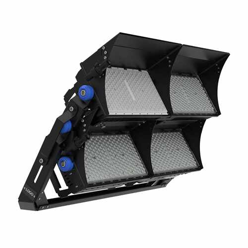 厂家直销LED高杆灯2000W户外足球场防水低眩光高亮足瓦投光灯