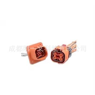 汽车连接器HVC2P80FS135高压件安费诺AMPHENOL新能源防水端子接头