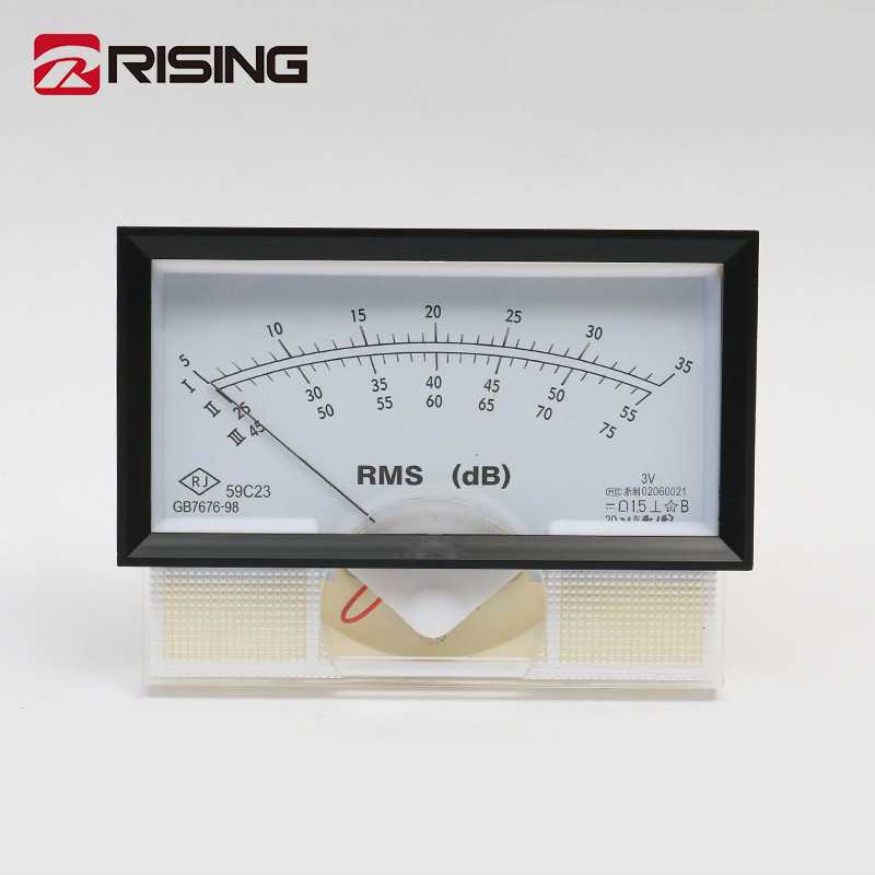 高精度框架安装式电流电压表 59C23-3V特 DC0-3V 机械电流表头