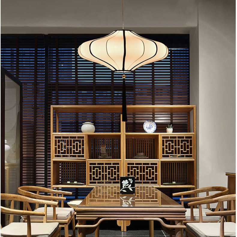 茶楼后现代灯北欧平板北欧灯饰 台球桌幻山水复古工业风铝材吊灯