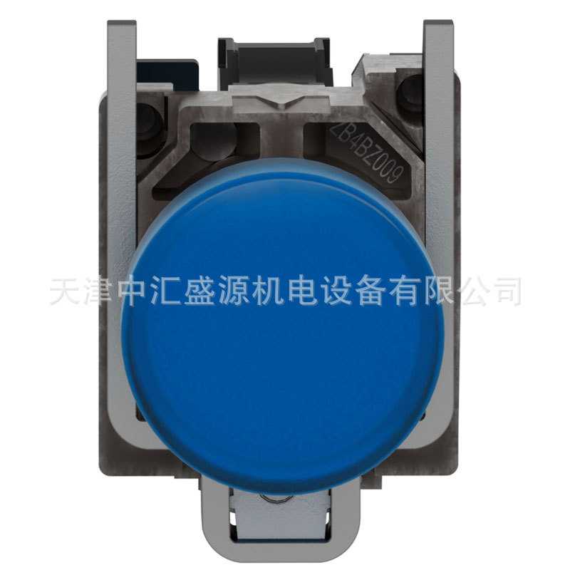 XB4BVB6=ZB4BVB6+ZB4BV063蓝色24VAC/DC指示灯22mm指示灯XB4BVB6