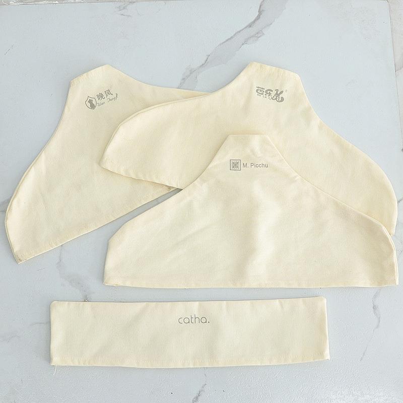 服装店专用衣架防滑套涤纶布罩布套防尘防护掉肩套无痕logo图片