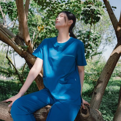 安诺冰爽顺滑弹性医院手术服