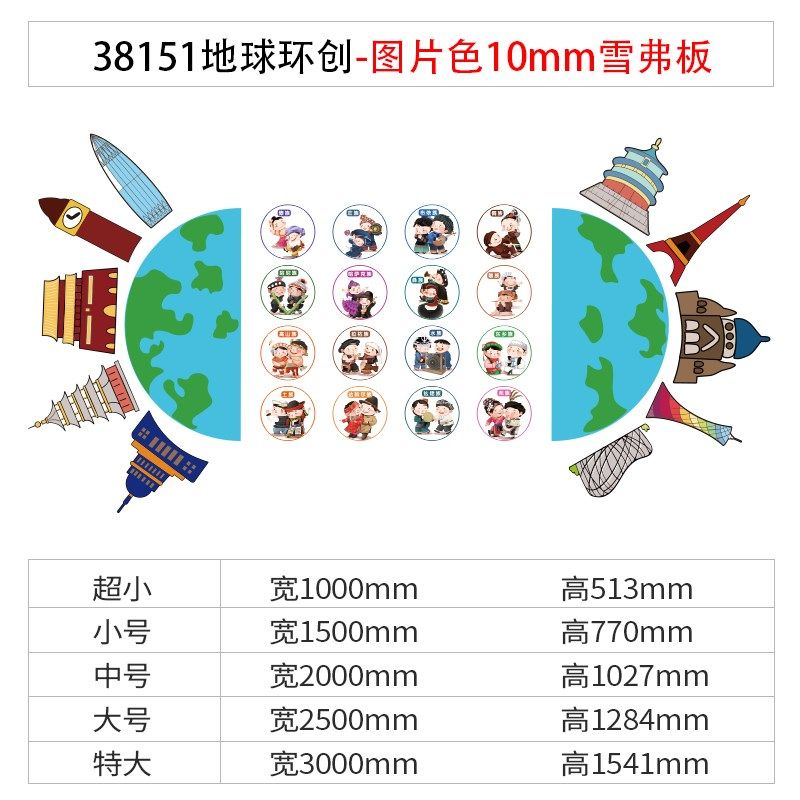 地球幼儿园墙面装饰环创主题成品材料文化午托管班教室布置走廊贴,家居饰品,文化墙贴,淘宝优惠券,粉丝福利购,淘宝优惠卷