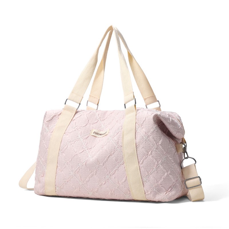 短途旅行b包女士轻便携出差大容量行李包学生拉杆登机包待产收纳