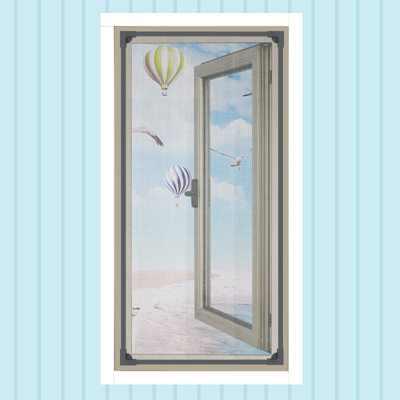 自粘磁铁磁性纱j窗防蚊纱网沙窗隐形纱窗网门帘家用自装蚊网窗纱