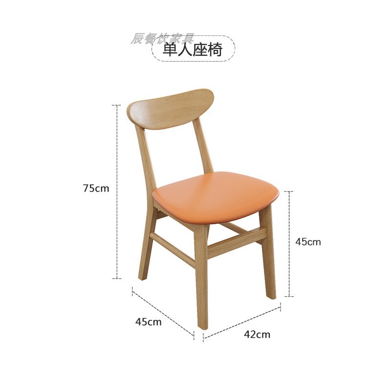 定做米村拌饭同款桌椅实木商y用卡座沙发小吃快餐店面馆带抽屉桌