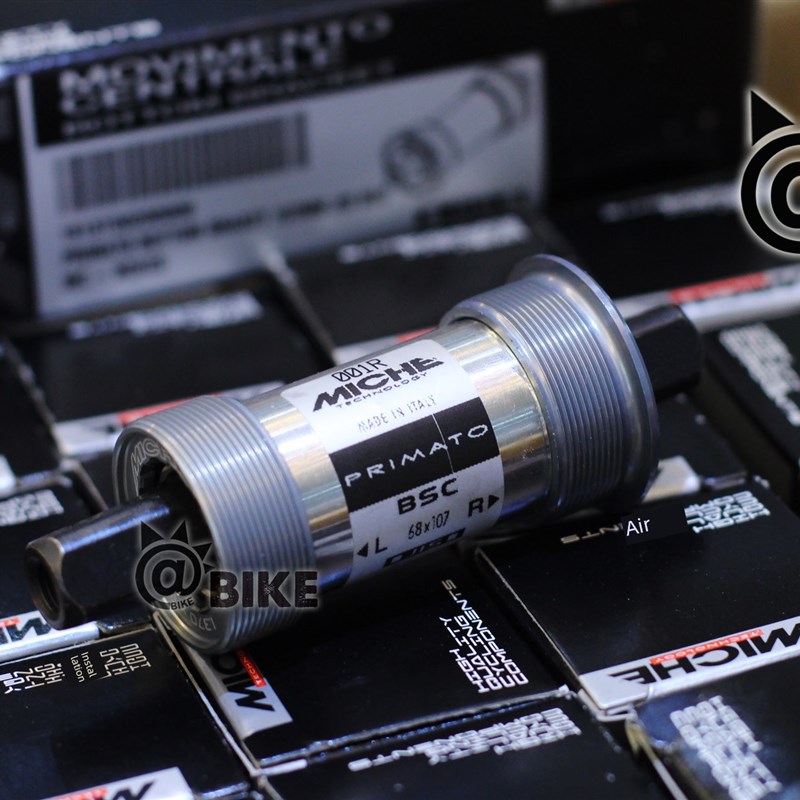 @自行车固定齿m轮意大利米歇中心轴Bb107Mm