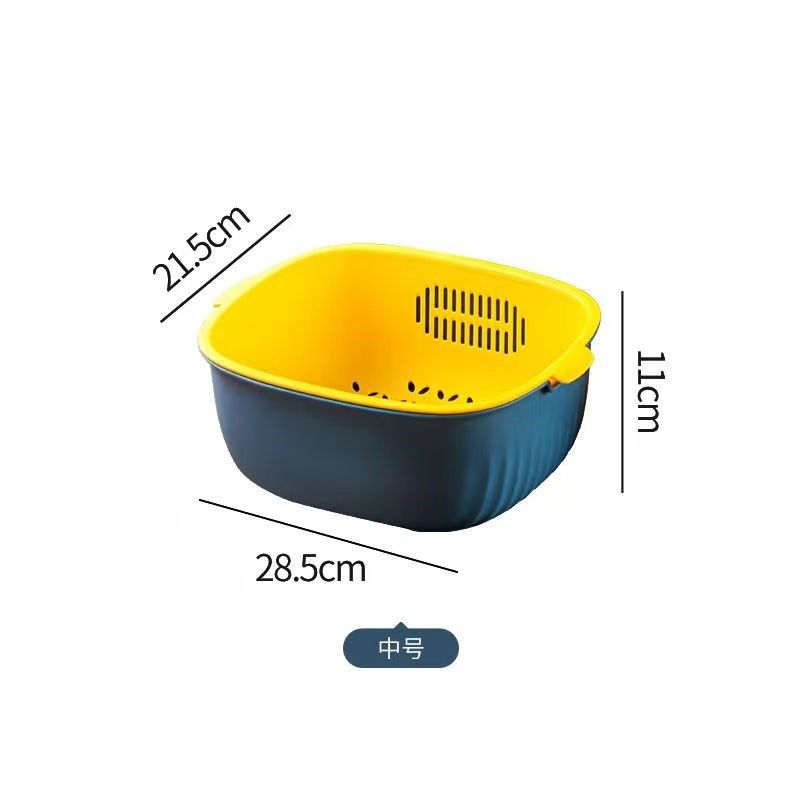 广意双层沥水篮家用厨房洗菜盆多功能客厅水果篮滤水篮洗水果神器,餐饮具,洗菜盆/沥水篮/漏水筛,淘宝优惠券,粉丝福利购,淘宝优惠卷