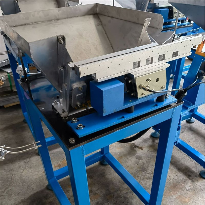 自动化送料气缸推D板机提升送料机器