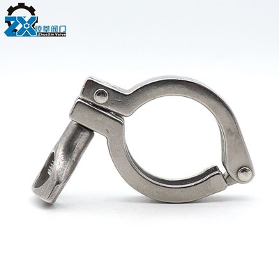 卫生级不锈钢快装卡箍 304卡盘重型卡箍卡箍抱箍卡盘卡箍25/50.5