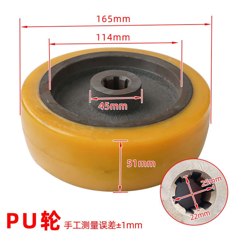 48V1000w电动叉车独轮驱动总成 电动地牛托盘X加速器驱动轮