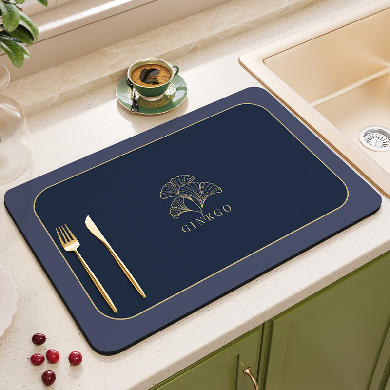 厨房吸水凉垫台面保护垫矽藻泥吸水速干垫隔热垫子防滑垫洗碗沥水,居家布艺,厨房地垫,淘宝优惠券,粉丝福利购,淘宝优惠卷