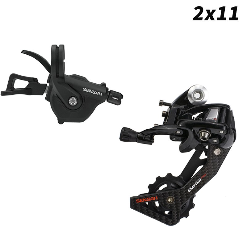 顺泰2X11速22速平把公路变速器折E叠车套件山地自行车指拨前拨后