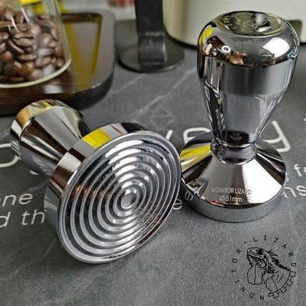 咖啡粉锤实心压粉器填压51mm螺纹意式钢制手柄58mm布粉器53不锈铁