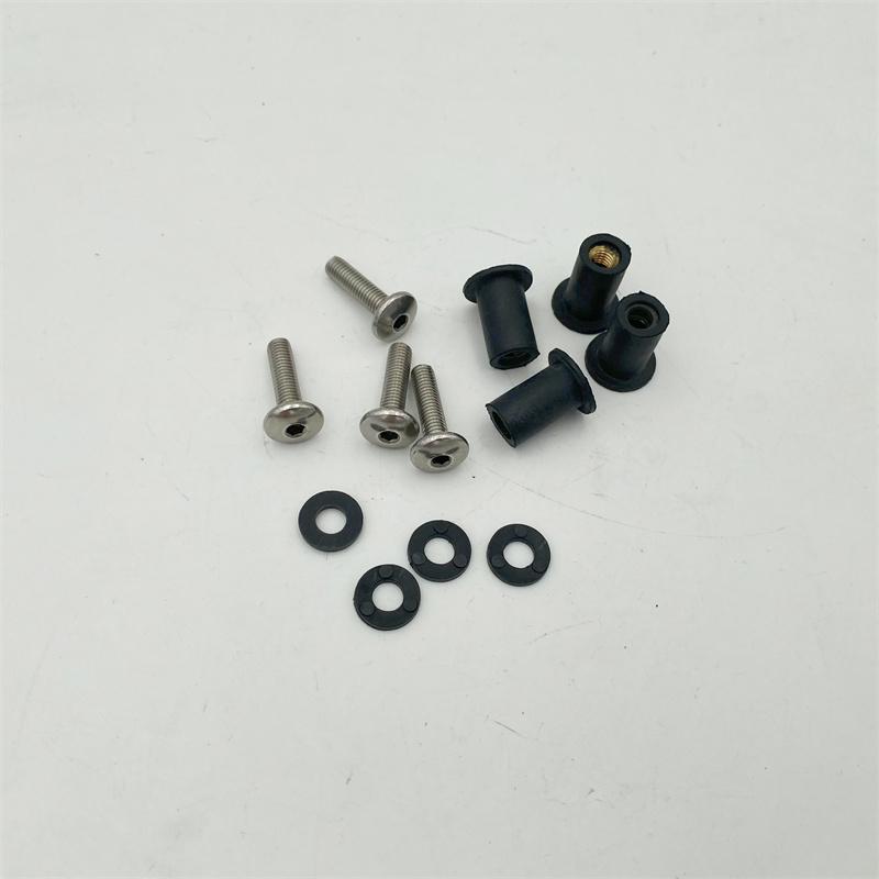 适用国三四GSX250R-A挡风玻璃螺丝减G震垫GW250S安装塑料膨胀螺丝