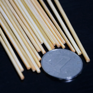 3.5mm炸串面筋糖葫芦一次性烤鸡翅肉串签子500支 烧烤竹签30cm