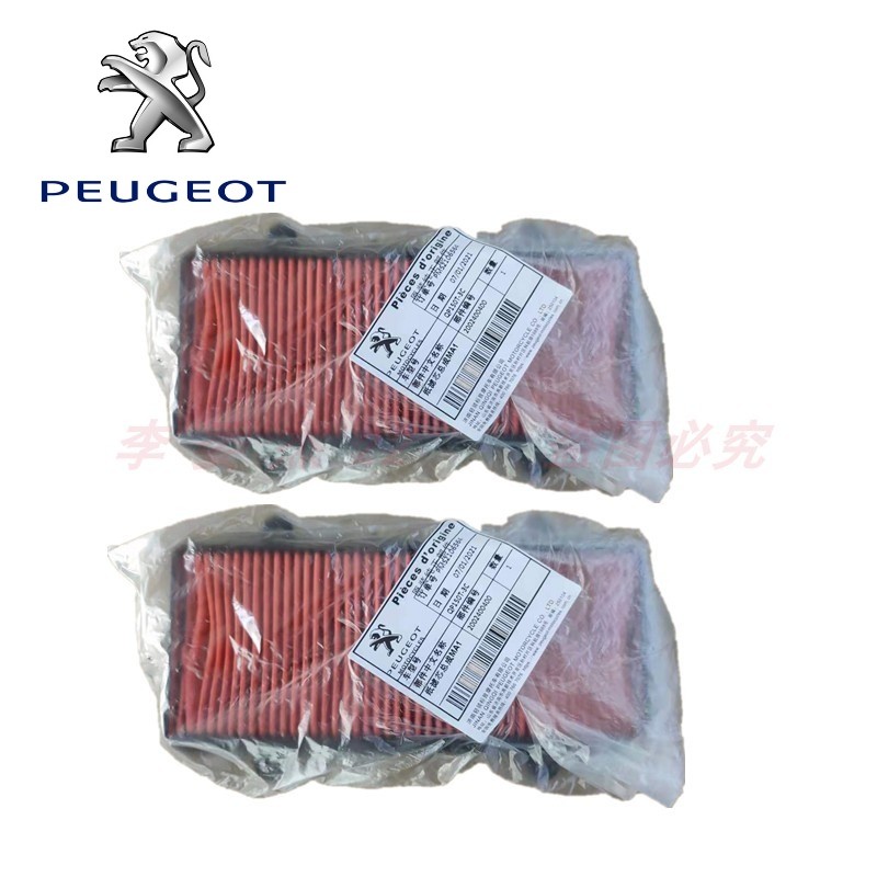 标致摩托QP150T-3C-G SF4 QP125T-12 水冷姜戈空滤空气滤芯过滤器