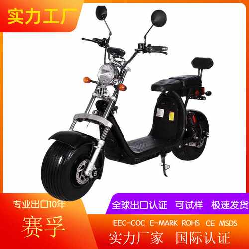 新款R11哈雷车电动车 两轮电动滑板车 双杆前叉前后减震