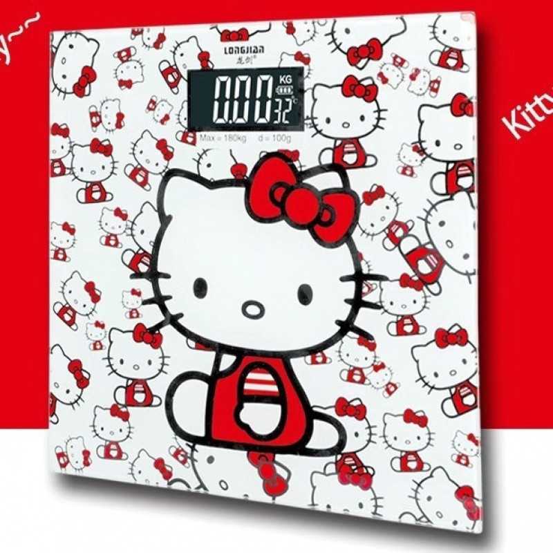 电子秤Hello Kitty人体秤可爱卡通精准体重秤高颜值宿舍成人女生