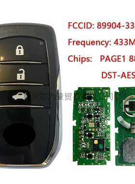 适用于丰田凯美瑞15-17年89904-33660FCC：BJ1EWPAGE1880020C智能