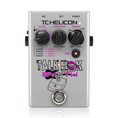 TC HELICON TALKBOX SYNTH人声吉他合成器TALKBOX效果器单块