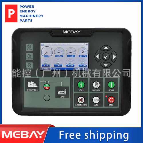 Mebay DC80D MK3发电机组控制器参数监控仪柴油发电机组控制面板