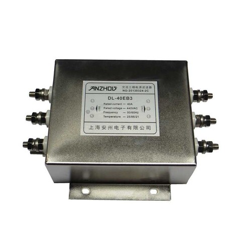 三相滤波器60A DL-60EB3 滤波器EMI FILTER