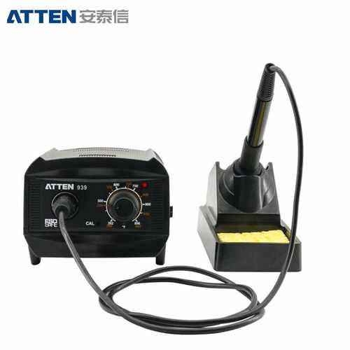 安泰信(ATTEN)AT939内热式恒温可调烙铁焊台陶瓷发热芯烙铁60W