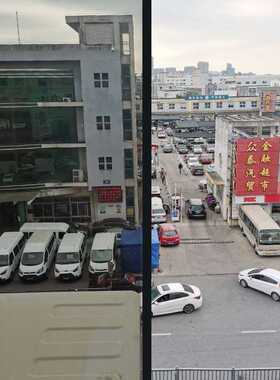 外贴隔热膜VS-HS25单向透视玻璃贴纸深灰色建筑隔热贴膜