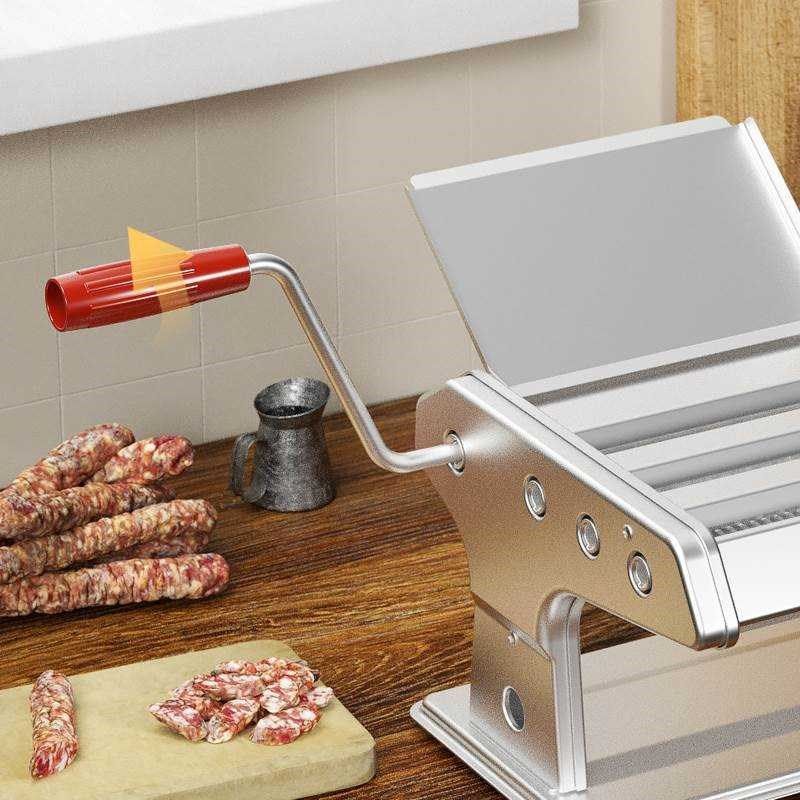 【折扣价】面条压面机电动小型全自动手动迷你家用不锈钢机手摇擀